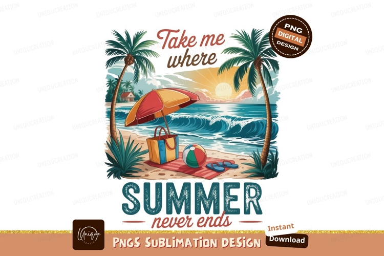 Beach Scene Clipart