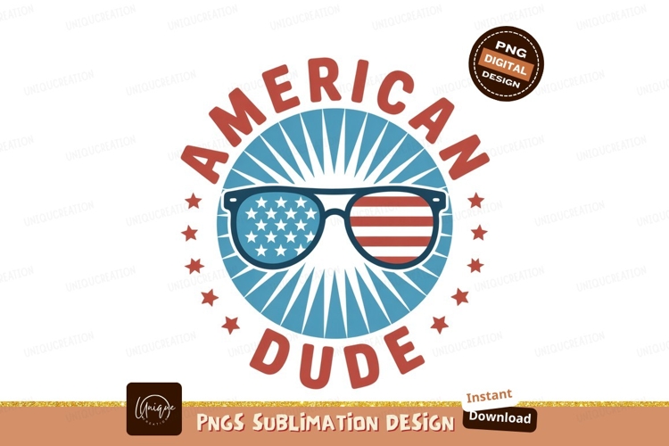 Format: Title: American Dude Patriotic Sunglasses stars