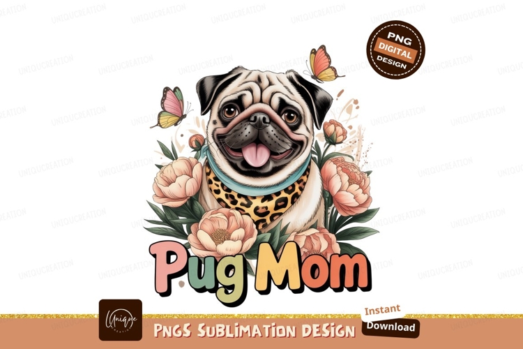 Pug Clipart Image 6