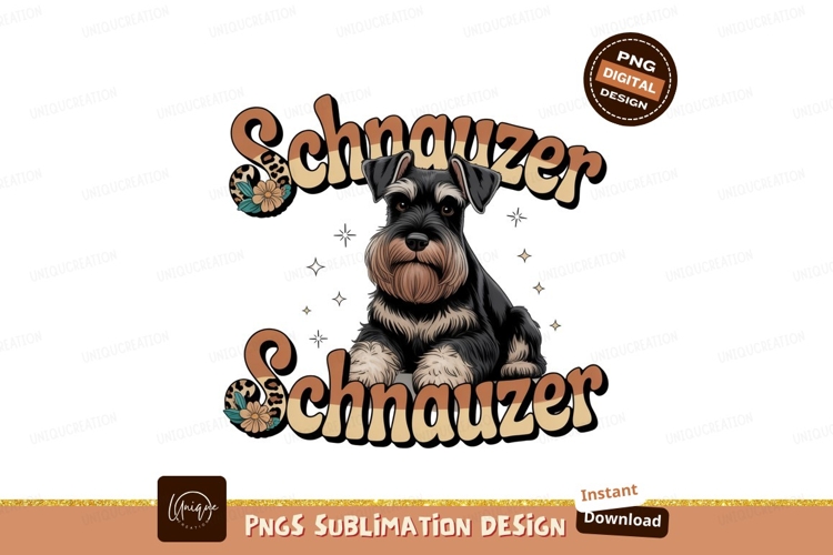 Schnauzer Clipart Image 2