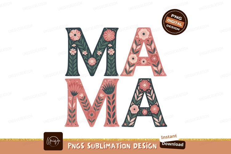 Mama Sublimation Design Image 8