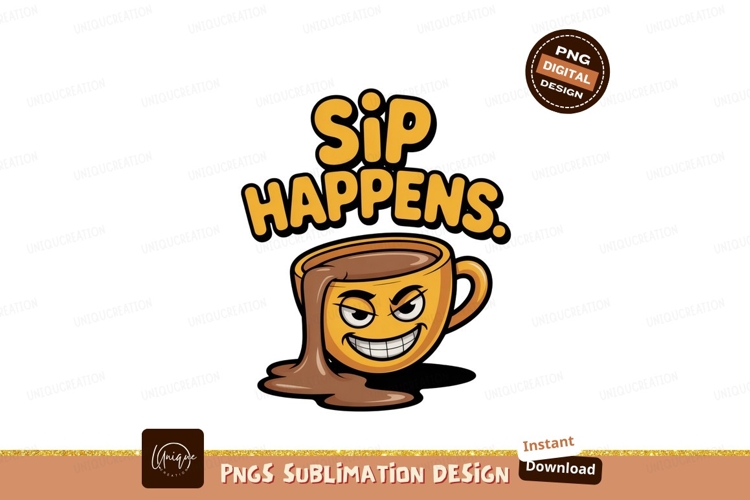 Coffee Cup Graphic Image 2