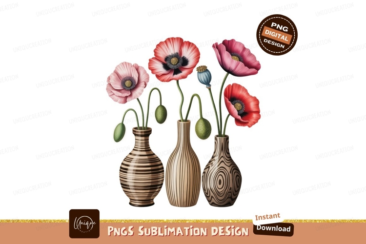 Blue Flowers Clipart Image 8