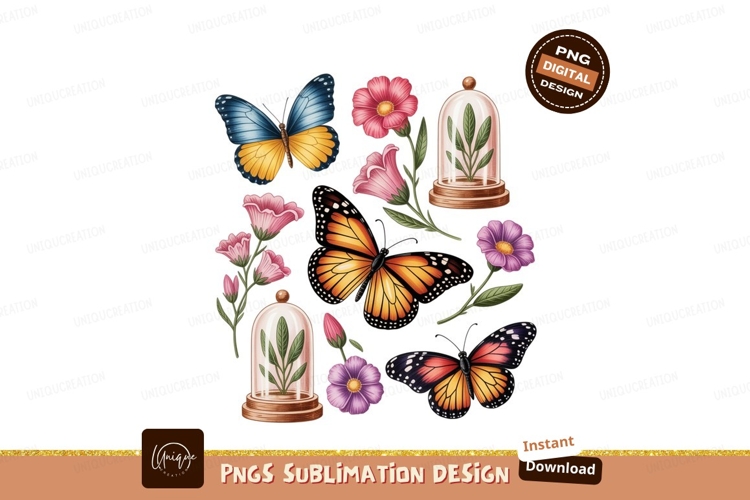 Pink Butterfly Clipart Image 19