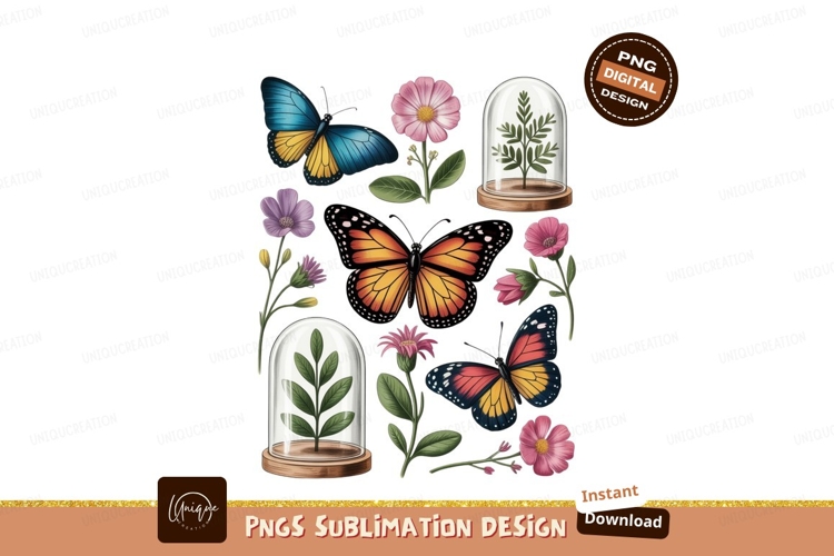 Pink Butterfly Clipart Image 18