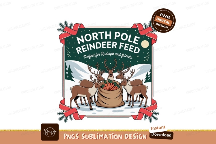 Reindeer Clipart Image 23