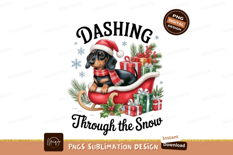 Dachshund Clipart Image 11