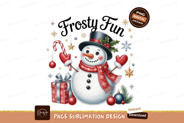 Snowman Sublimation