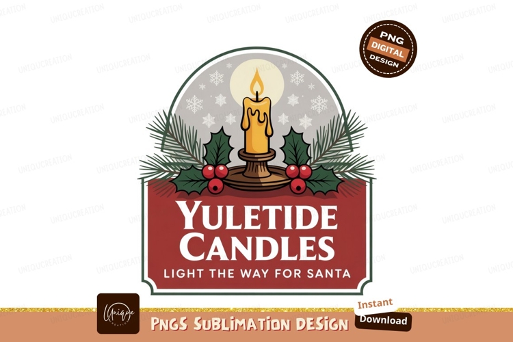Christmas Candle Clipart Image 20