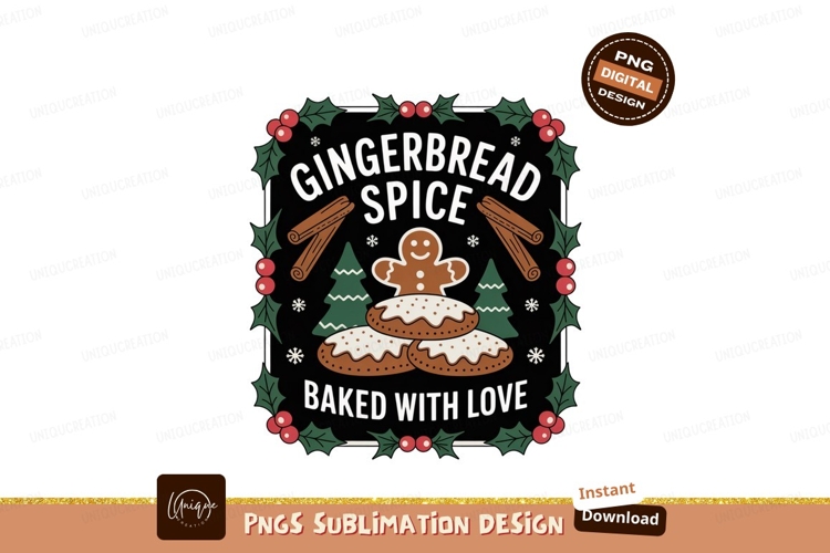 Gingerbread Clipart Image 13
