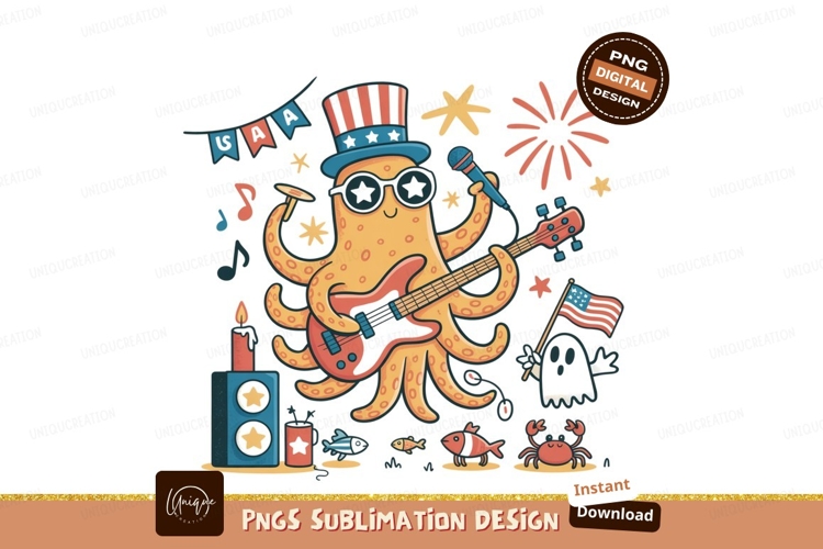Octopus Clipart Image 3