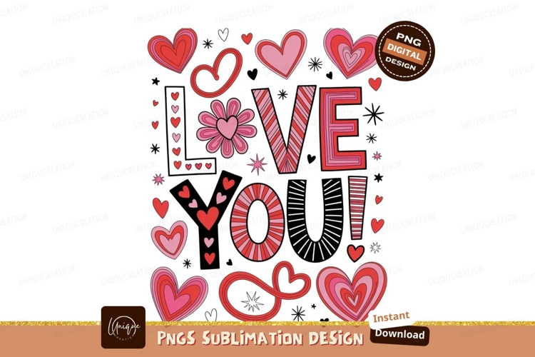 Pink Hearts Clipart Image 17