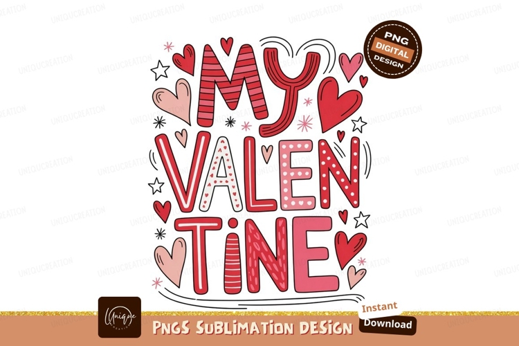Pink Hearts Clipart Image 11