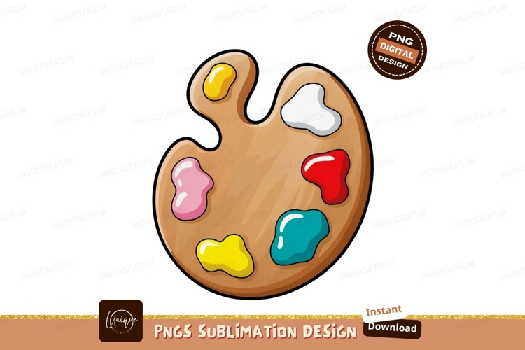 Paint Palette Clipart Image 14