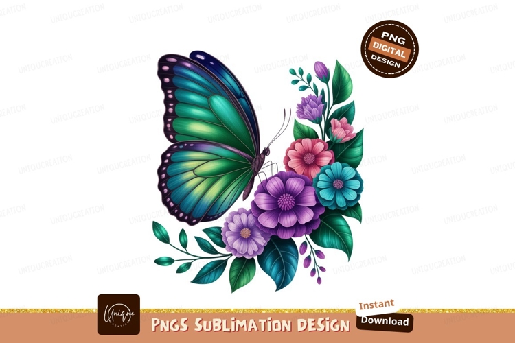 Pink Butterfly Clipart Image 18