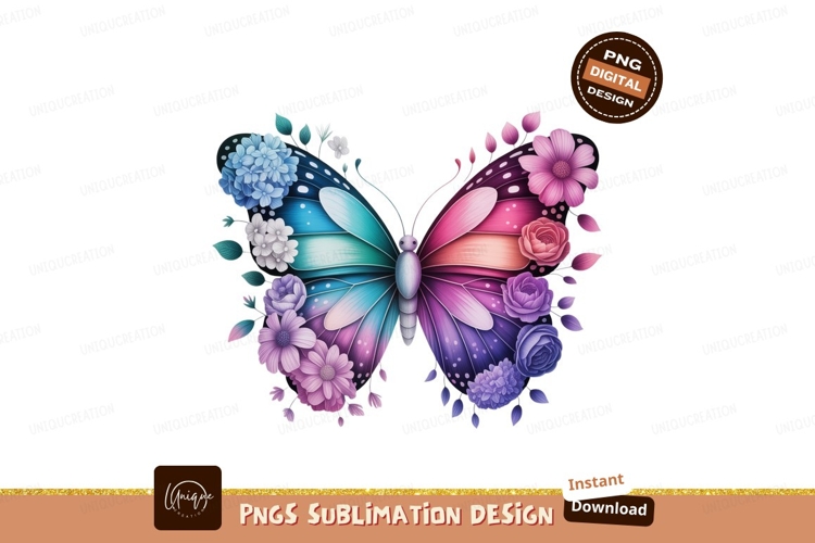 Pink Butterfly Clipart Image 15