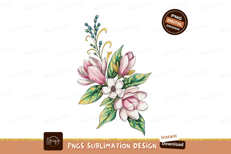 Magnolia Clipart Image 13