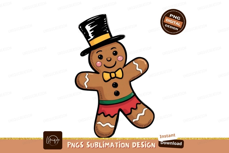 Gingerbread Clipart Image 15