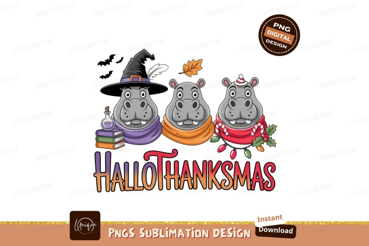 Hippopotamus Clipart Image 5