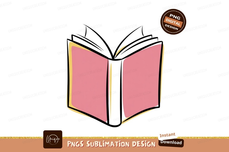 Open Book Clipart Image 22