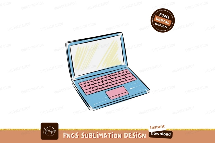 Laptop Clipart Image 4