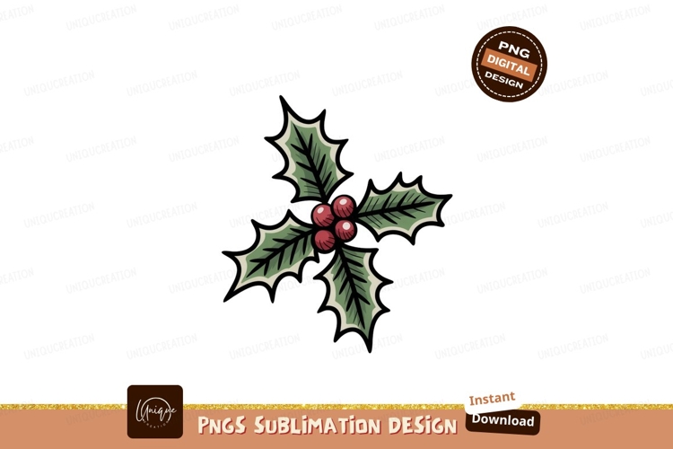 Holly Clipart Image 18