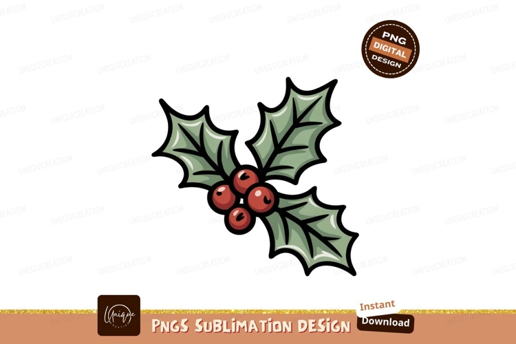 Holly Clipart Image 17