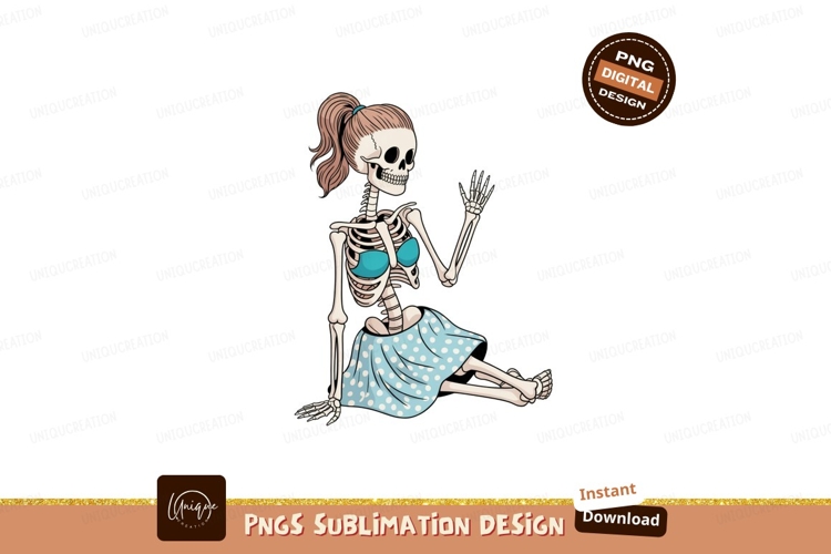 Skeleton Clipart Image 4
