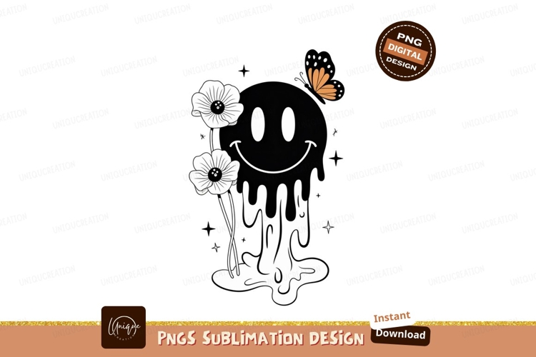 Black And White Flowers Clipart Image 4
