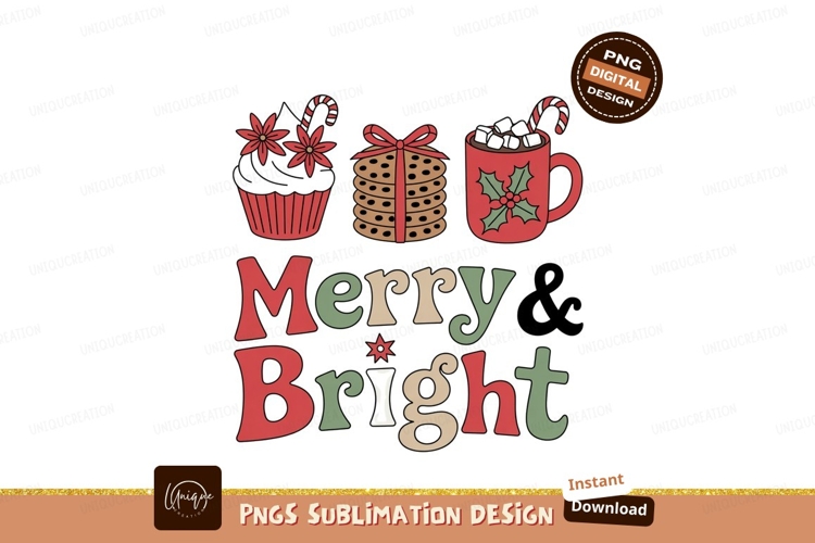 Festive Christmas Treats And Greetings holiday celebration