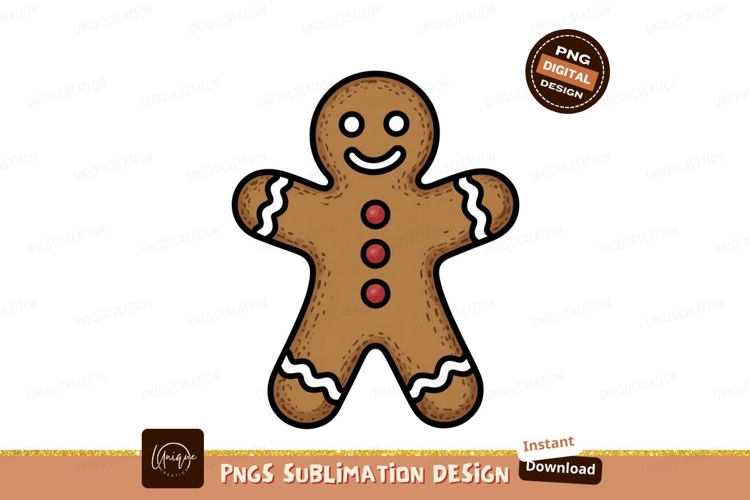 Gingerbread Clipart Image 2