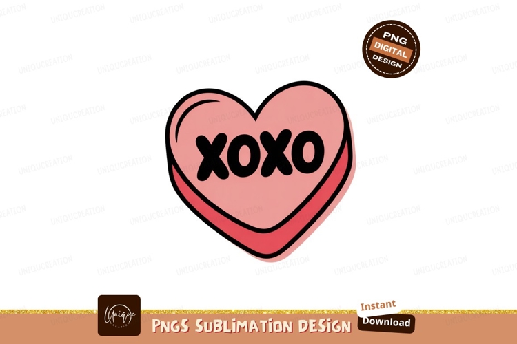 Candy Heart Clipart Image 2