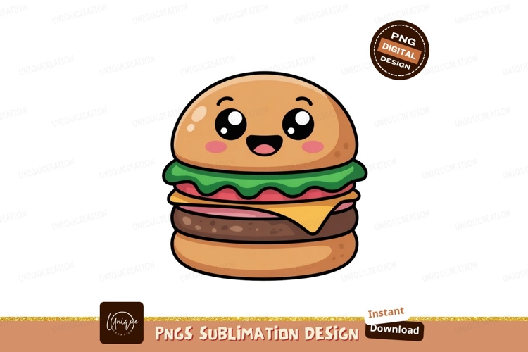 Burger Clipart Image 10