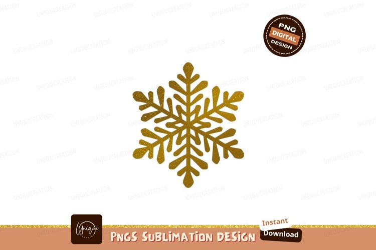 Format: Title: Golden snowflake glitter winter christmas