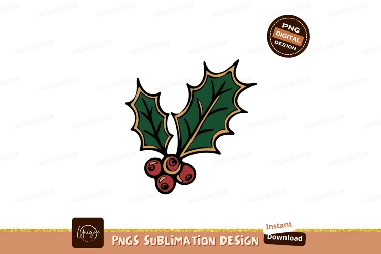 Holly Clipart Image 24