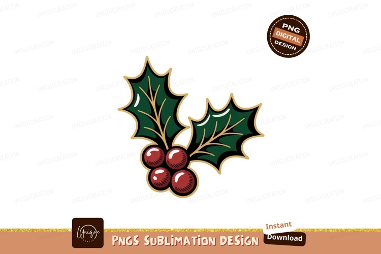 Holly Clipart Image 22