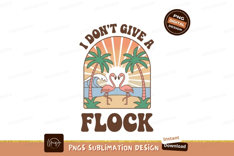 Flamingos Clipart Image 2