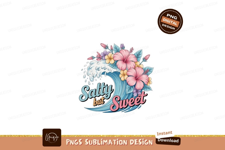 Salty but Sweet Tropical Wave hibiscus flowers