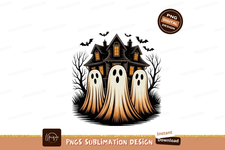 Ghosts Clipart Image 24
