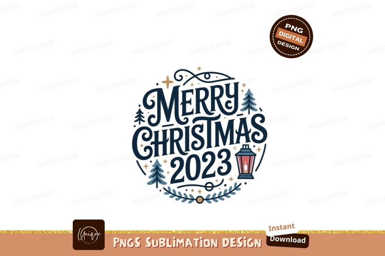 Merry Christmas festive greeting holiday