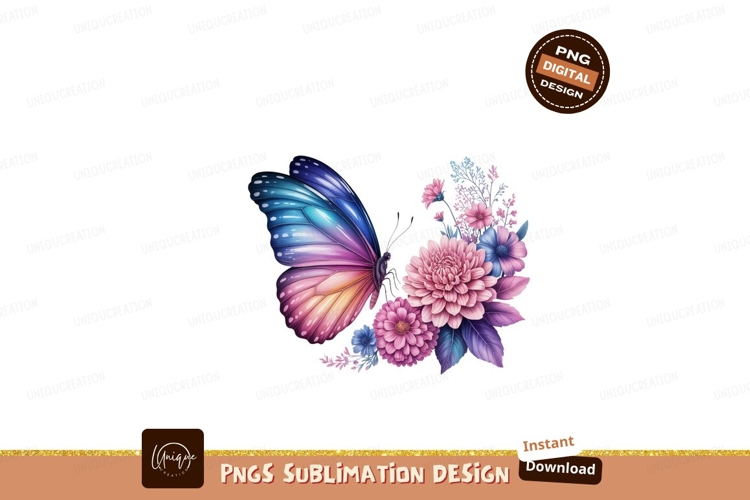 Pink Butterfly Clipart Image 23