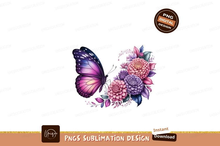 Pink Butterfly Clipart Image 22