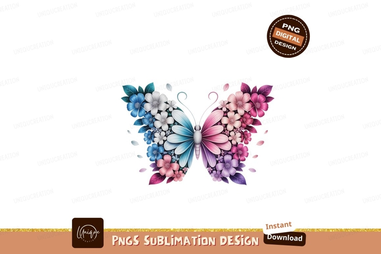 Pink Butterfly Clipart