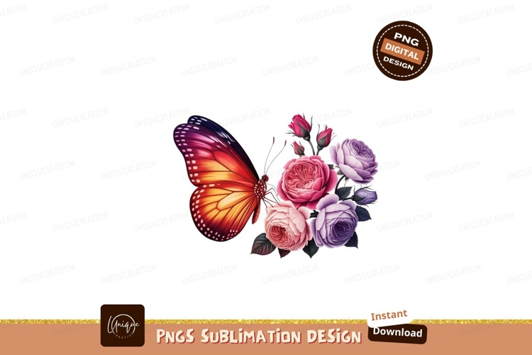 Pink Butterfly Clipart Image 7