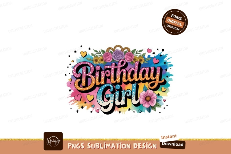 Birthday Girl Clipart Image 17