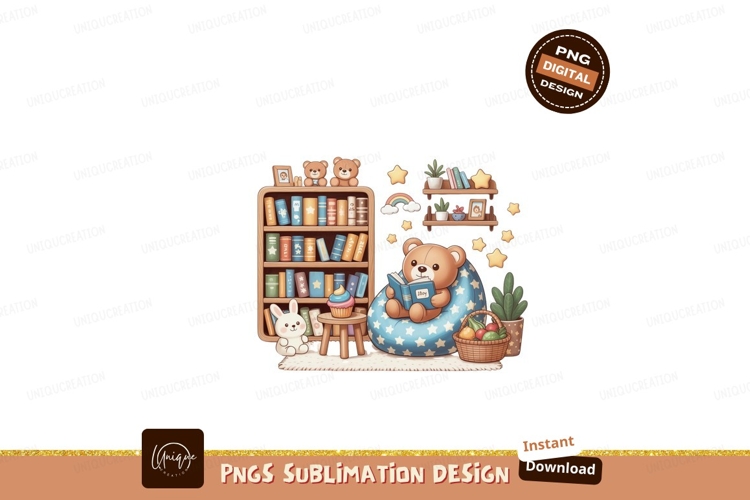 Bookshelf Clipart Image 11