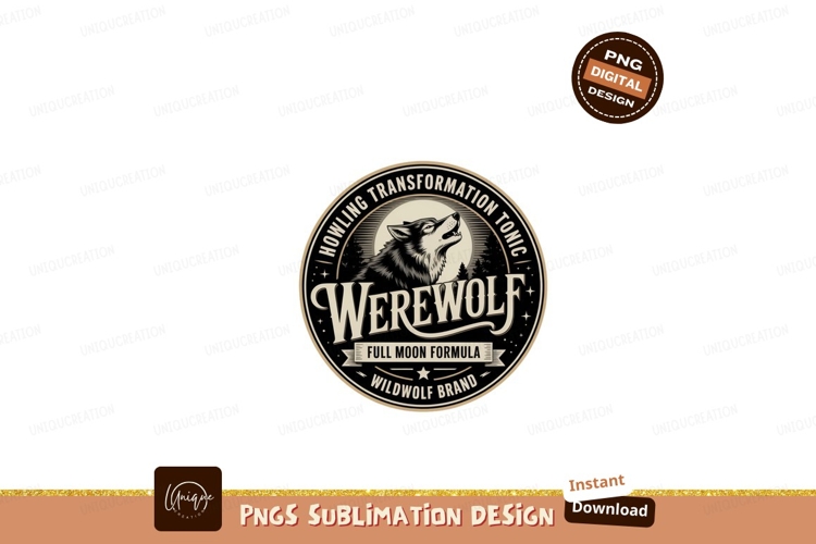 Werewolf Clipart Image 5