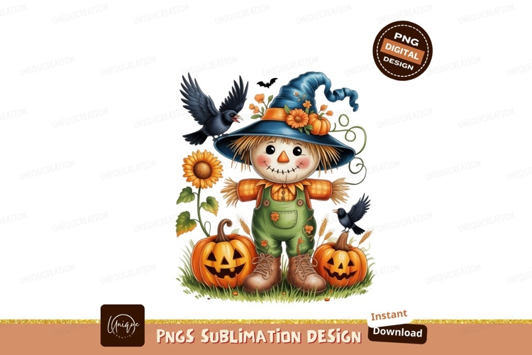 Scarecrow Clipart Image 9