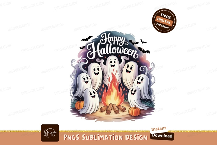 Ghosts Clipart Image 14