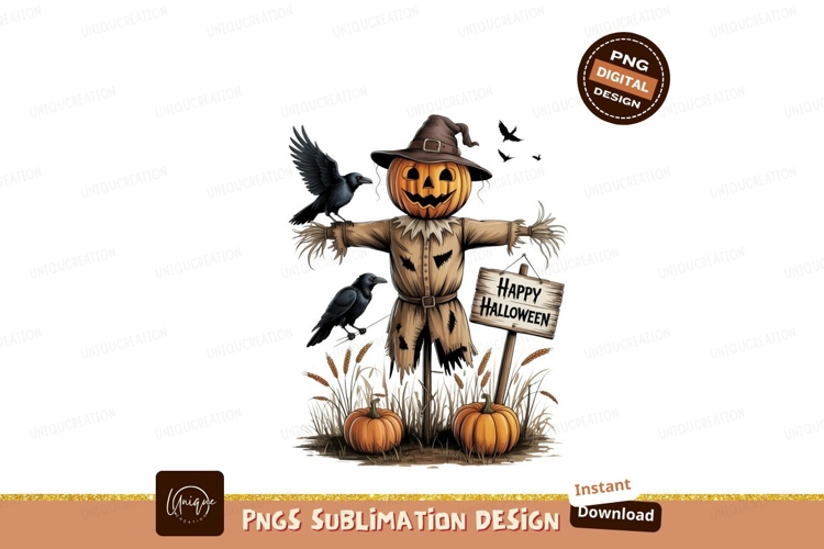 Scarecrow Clipart Image 16